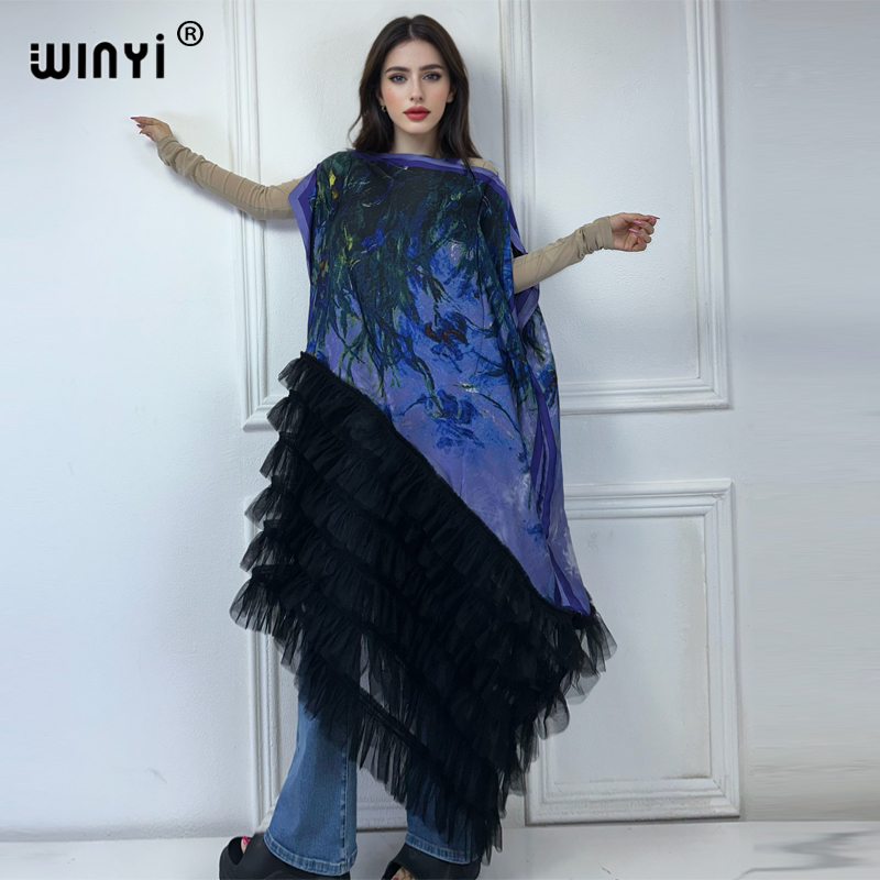 Boho Summer Beach Maxi Dress - WINYI Africa Vestuário Feminino Plus Size