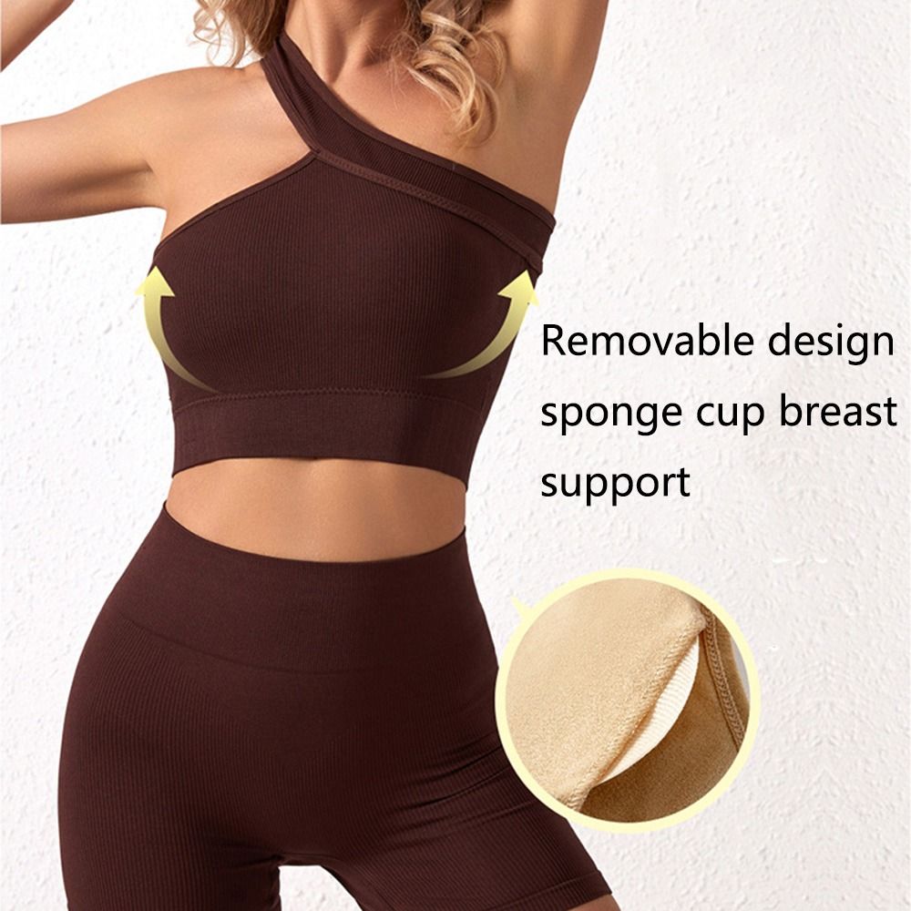 2 pçs reutilizáveis sem costur - Seamless Ribbed Workout Tank Top avaliação e preço