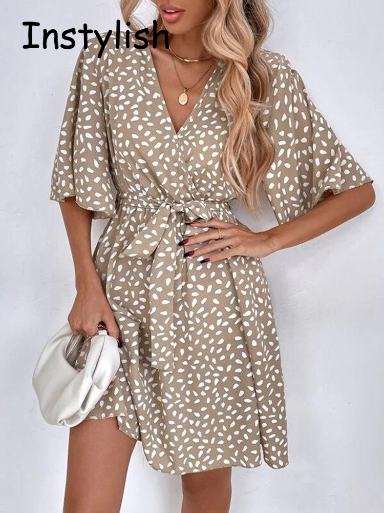Mini vestido estampado com cin - French Vintage Floral Midi Dress avaliação e preço