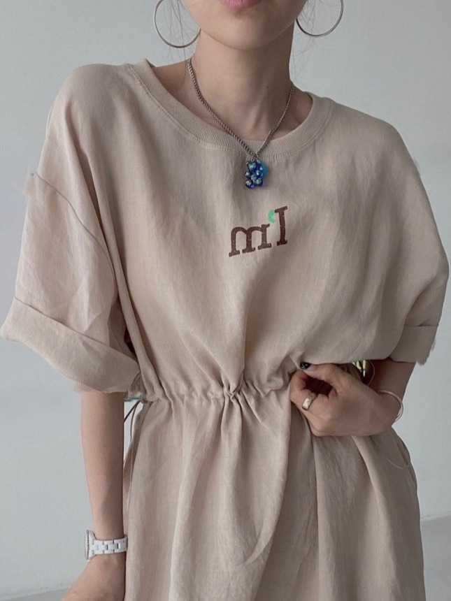 Vestido Casual Chic de Verão c - Korean Style A Line Shirt Dress avaliação e preço