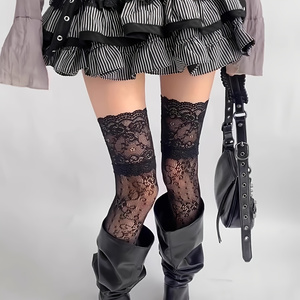 1 Par de Meias Femininas Acima - Jeans avaliação e preço