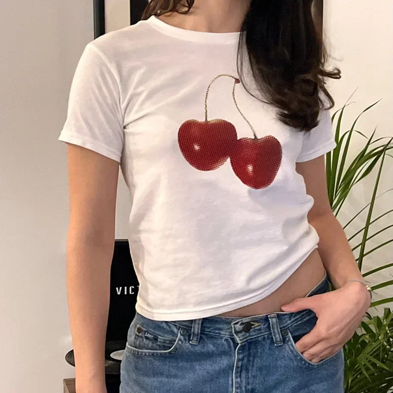 Camiseta Feminina Cropped Vint - Y2K Graphic Baby Tee Crop avaliação e preço