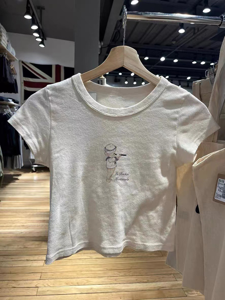 Anjo Bebê Gráfico Magro T-shir - Y2K Graphic Baby Tee Crop avaliação e preço