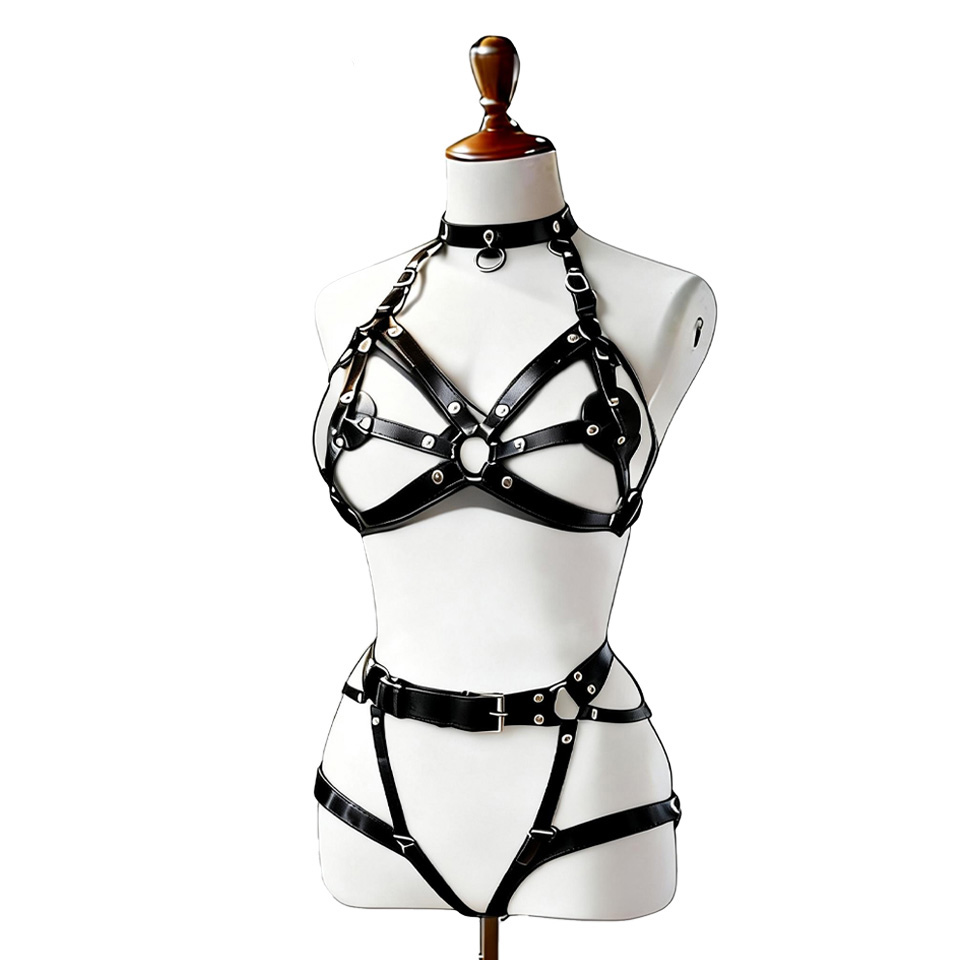 Cinto de Lingerie de Couro Sex - Lingerie avaliação e preço