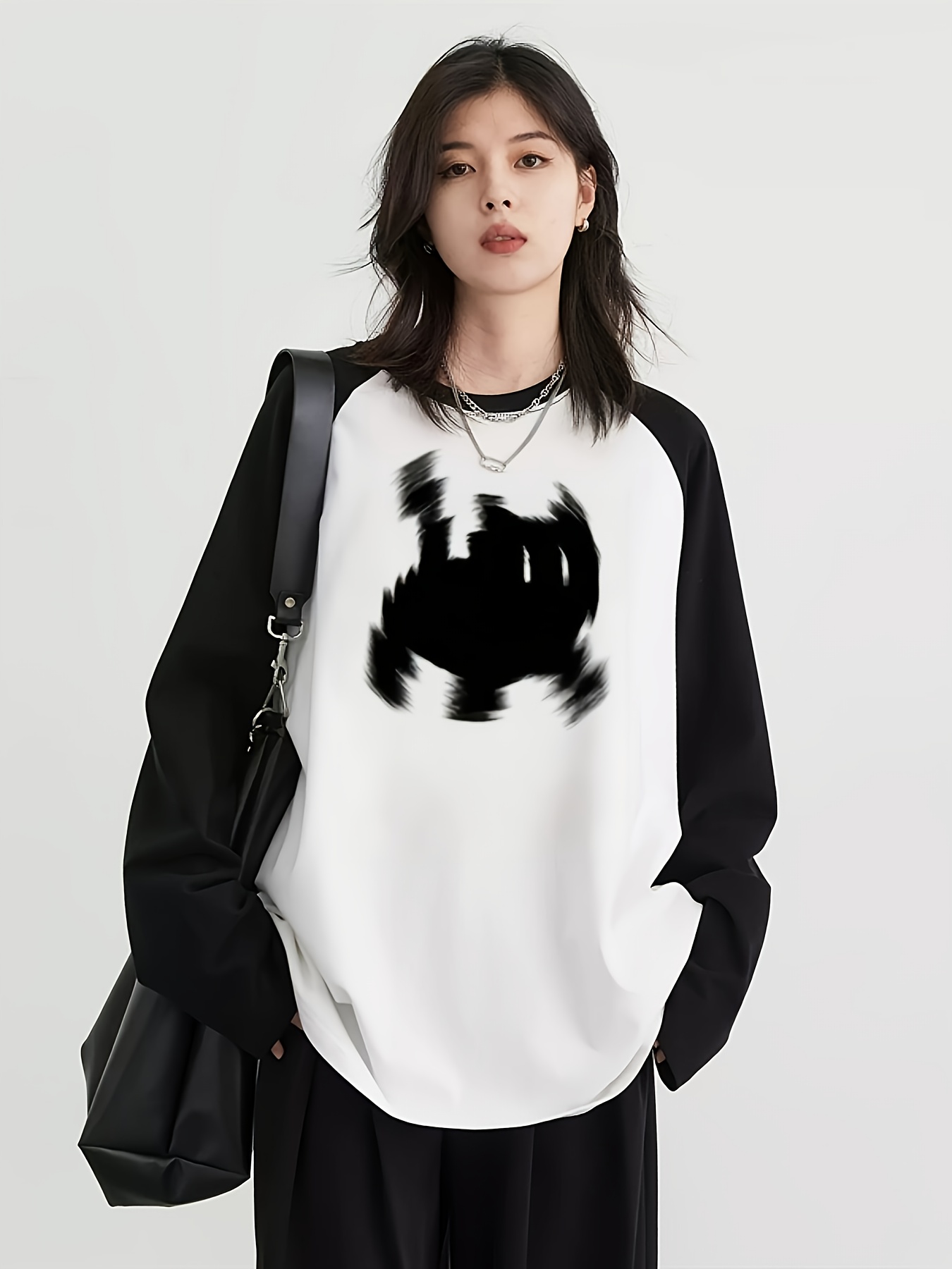 Camiseta Feminina Y2K de Manga - Blouses avaliação e preço
